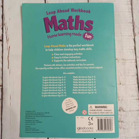 MATHS - Leap Ahead Workbook - w środku NOWA