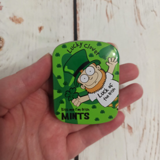 Mini puszka Leprechaun - St. Patrick's Day