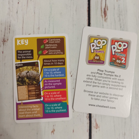 PLOP Trumps - gra karciana z kupkami zwierząt