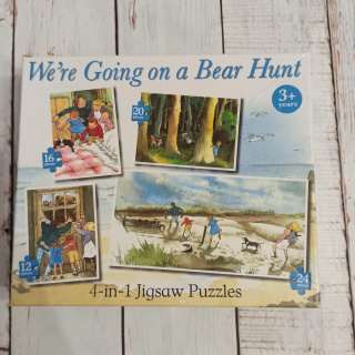 Puzzle "We're Going on a Bear Hunt" 4 in 1