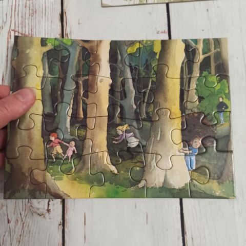 Puzzle "We're Going on a Bear Hunt" 4 in 1