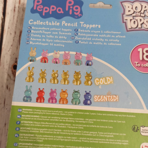 Zestaw Figurek Peppa Pig - idealne jako duże pionki NOWY