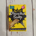 Dinosaur Snap - DINOZAURY, NAZWY, SZKIELETY ORAZ CO JEDZĄ - zółte pudełko