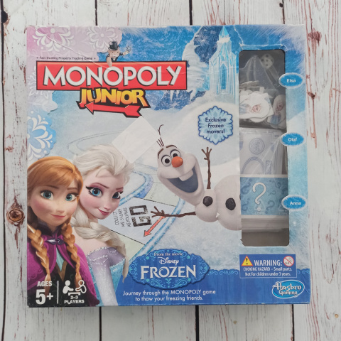 MONOPOLY - Disney Frozen - Kraina Lodu po angielsku