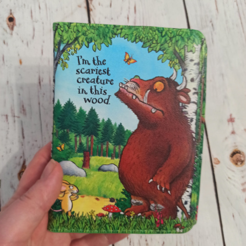 Okładka Gruffalo na notes, legitymację, paszport