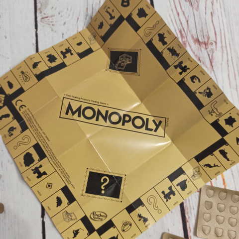 Monopoly Gold mini z breloczkiem