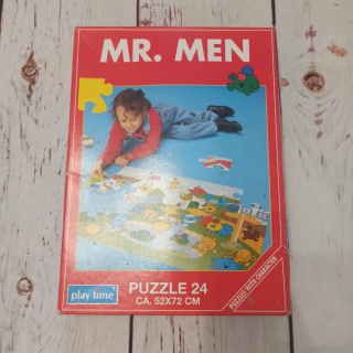 Duże Puzzle Mr. Men - 52x72 cm