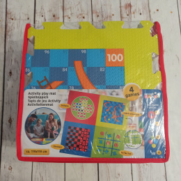 Wielki zestaw piankowy Activity play mat - 4 gry - 119 cmx119cm NOWY