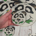 Zestaw mat Big and Small Panda 4 dużych i 4 małych - NOWY