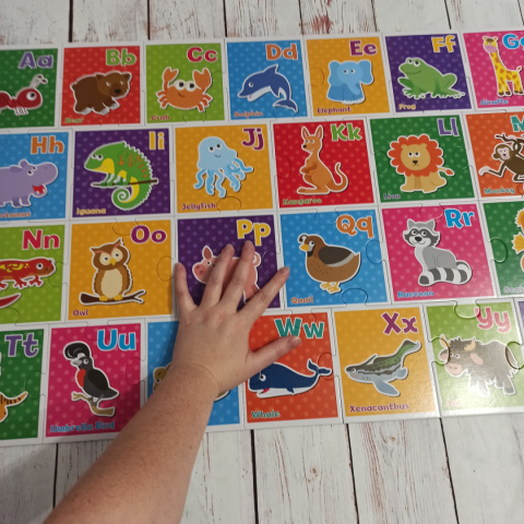 ImaginationLearning - Giant Alphabet Floor Puzzle 75x50 cm