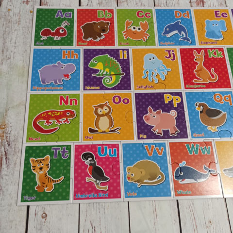 ImaginationLearning - Giant Alphabet Floor Puzzle 75x50 cm