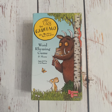 Gra Gruffalo Word Rhyming Game and more - dwie gry z postaciami lub częściami ciała Gruffalo