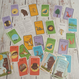 Gra Gruffalo Word Rhyming Game and more - dwie gry z postaciami lub częściami ciała Gruffalo