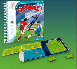 Gra magnetyczna Goool! Piłka Nożna - Smart Games NOWA