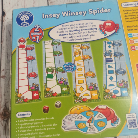 Insey Winsey Spider nowsze wydanie ORCHARD TOYS