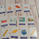 Karty po angielsku 61 MINI-Flashcards RÓŻNE KATEGORIE - NOWE