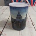 Puszka WELCOME TO LONDON - skarbonka 15x10 cm NOWA - Tower Bridge, Big Ben, St. Paul's Cathedral