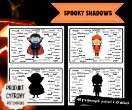 Zestaw 12 - Spooky Shadows wersja angielska w pliku PDF