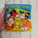 Who's on the farm - sensoryczna książeczka