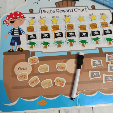 Pirate Reward Chart