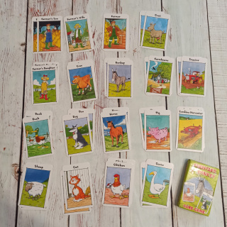 FARMYARD DONKEY - card game Piotruś