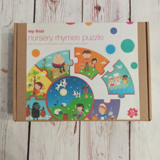 My first nursery rhymes puzzle - Puzzle z obrazkami z popularnych angielskich rymowanek