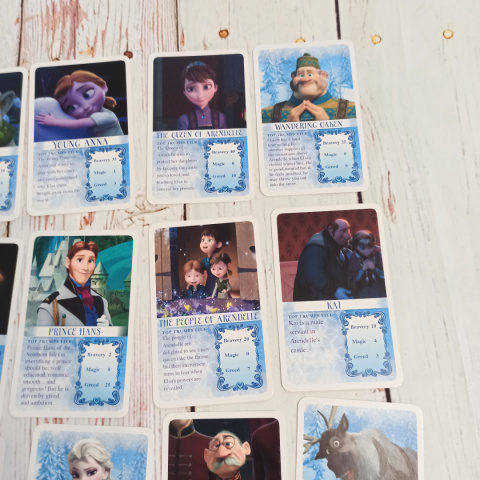 TOP TRUMPS FROZEN Kraina Lodu po angielsku - Who's the most magical?