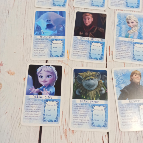 TOP TRUMPS FROZEN Kraina Lodu po angielsku - Who's the most magical?