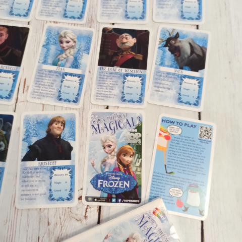 TOP TRUMPS FROZEN Kraina Lodu po angielsku - Who's the most magical?