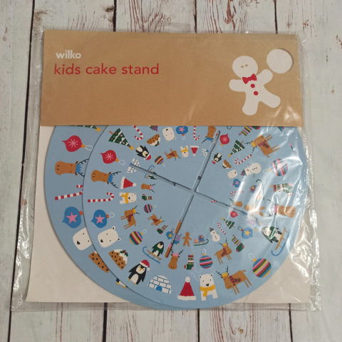 Kids Cake Stand ze świątecznymi motywami NOWY