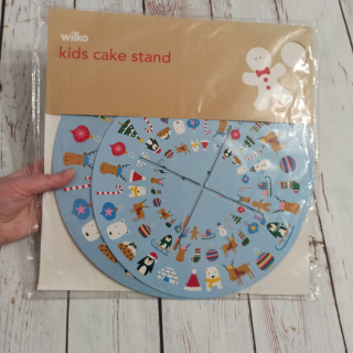 Kids Cake Stand ze świątecznymi motywami NOWY