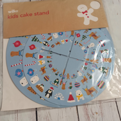 Kids Cake Stand ze świątecznymi motywami NOWY