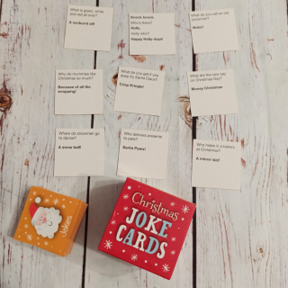 Christmas Joke Cards - Świąteczne żarty po angielsku