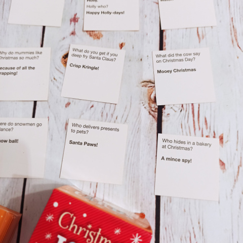 Christmas Joke Cards - Świąteczne żarty po angielsku