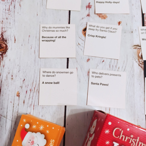 Christmas Joke Cards - Świąteczne żarty po angielsku