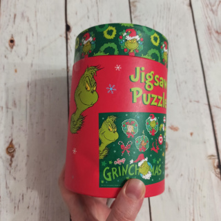 Grinch Jigsaw Puzzle - 250 elementów - 45x28 cm NOWE