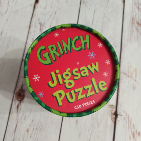 Grinch Jigsaw Puzzle - 250 elementów - 45x28 cm NOWE