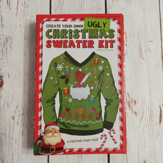 Ugly Christmas Sweater Kit - zestaw do ozdabiania świątecznego swetra NOWY