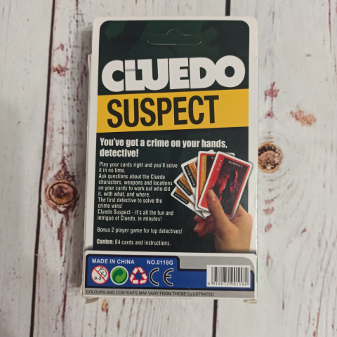 Cluedo Suspect - gra detektywistyczna NOWA