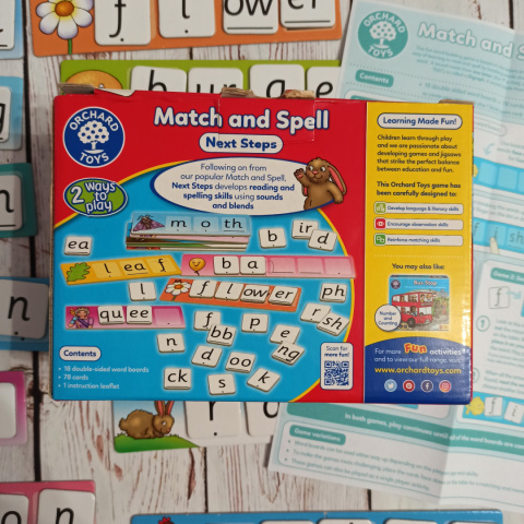 Match and Spell Next Steps Orchard Toys