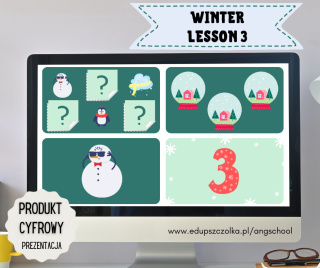 WINTER LESSON 3 - prezentacja interaktywna, PDF, Power Point