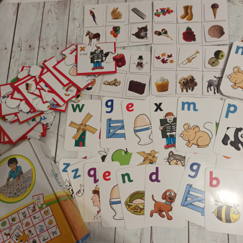 Imagination Learning 3in1 - Alphabet Learning Pack: puzzle XL, bingo, flashcards