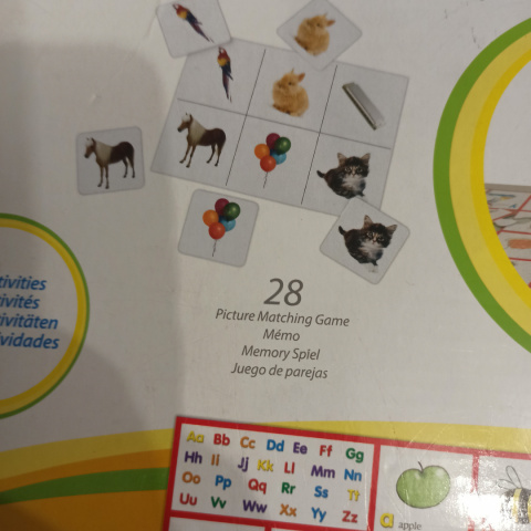 Imagination Learning 3in1 - Alphabet Learning Pack: puzzle XL, bingo, flashcards