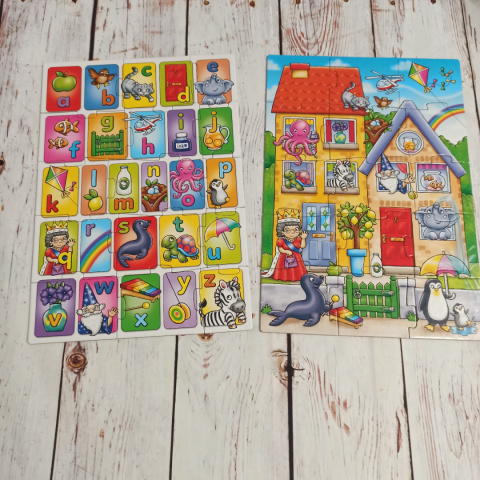 Look and Find ALPHABET - puzzle, układanki Orchard Toys