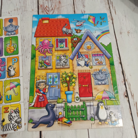 Look and Find ALPHABET - puzzle, układanki Orchard Toys