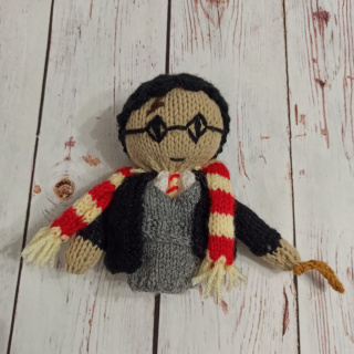 Pacynka Harry Potter - ręcznie robiona