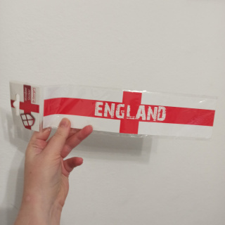 ENGLAND Window Sticker - naklejka na okno z flagą Anglii