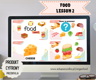 FOOD LESSON 2 - Sandwiches - lekcja 2 - prezentacja PDF