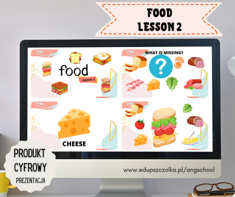 FOOD PACK - zestaw 3 prezentacji do lekcji o jedzeniu - prezentacje PDF