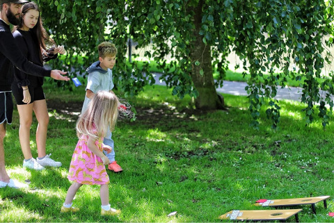 Gra Zręcznościowa BEAN BAG - 2 tablice, 8 woreczków NOWA